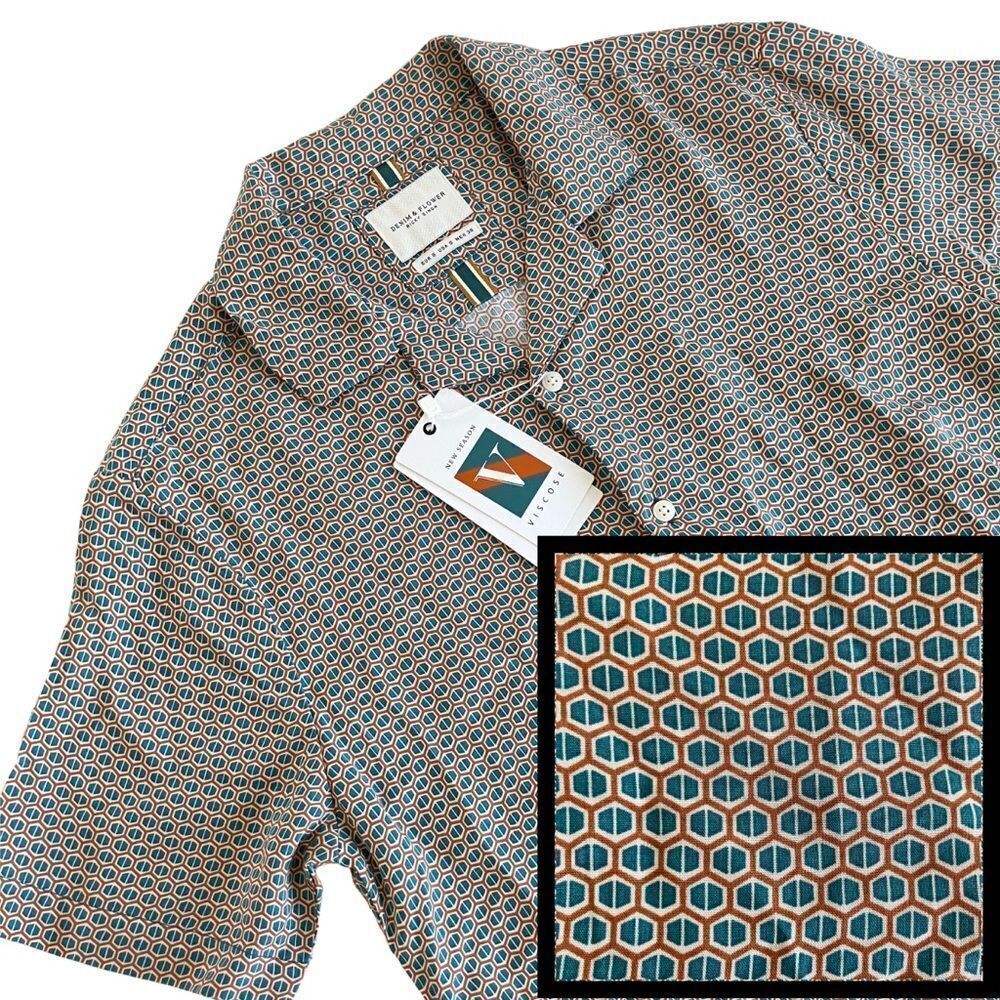 Denim & Flower Camp Shirt